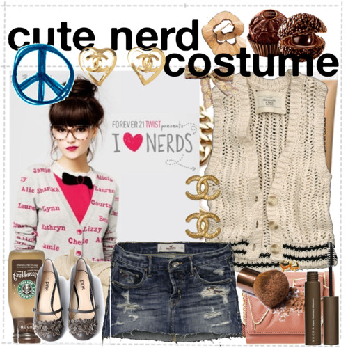 Cute Nerd Halloween Costume