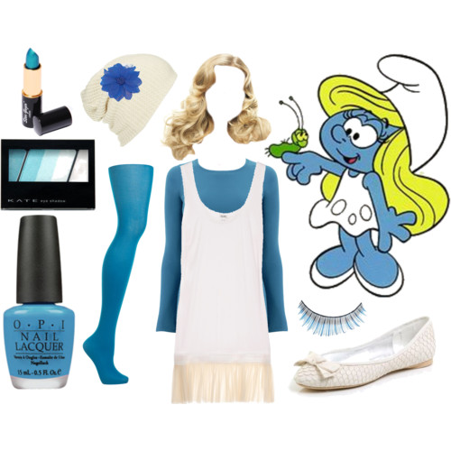 Smurfette Costume